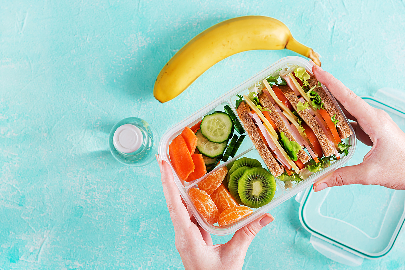 Lunchbox idealny na posiłki do szkoły i pracy