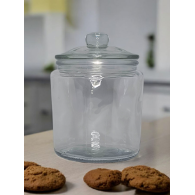 Pojemnik szklany słój hermetyczny 1l Ciacho