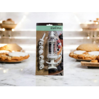 Dekorator do ciasta szpryca 8 elementów *9630