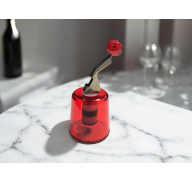 Korek wielorazowy z kapturkiem i otwieraczem *6354