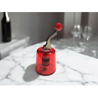 Korek wielorazowy z kapturkiem i otwieraczem *6354