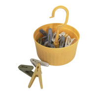 Klamerki plastikowe 24szt w koszyku *6308