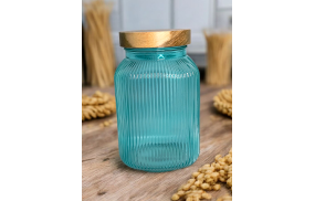 Sloik z drewnianym wieczkiem TURKUS 2,0l *5448