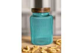 Sloik z drewnianym wieczkiem TURKUS 3,0l *5431