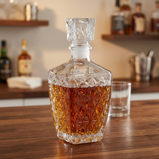 Karafka kryształ 810ml 0,81l *0699