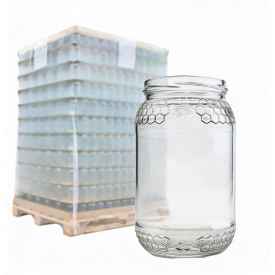 Słoik 0,9L 900ml Pszczoła - paleta luz 1728 szt.