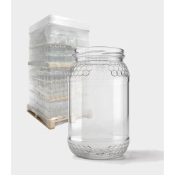 Słoik 0,9L 900ml pszczoła - paleta 1320 szt.