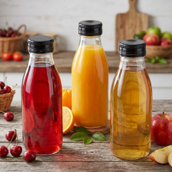 Zakrywka zakrętka 28x15,4 czarna gwintowana - 10szt