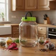 Słoik 2,65l + wieczko plastikowe