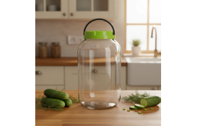 Słoik 4,25l + wieczko plastikowe