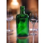 Butelka szklana płaska 0,25 l 250ml.