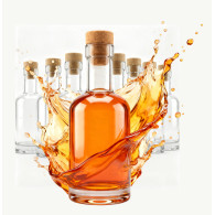 Butelka szklana Tadek 0,25l 250ml - 5szt *2927