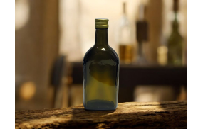 Butelka 500ml 0,5l RUM oliwkowa