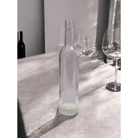 Butelka szklana 500ml 0,5l KRYSZTAŁ Butelka szklana 500ml 0,5l KRYSZTAŁ