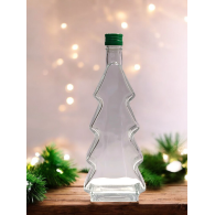 Butelka szklana CHOINKA 500ml 0,5l
