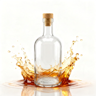 Butelka szklana Tadek 0,5l 500ml - 1szt *2934