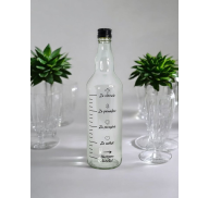 Butelka monopolowa 700 ml z nadrukiem + zakrętka Butelka monopolowa 700 ml z nadrukiem + zakrętka