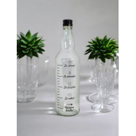 Butelka monopolowa 700 ml z nadrukiem + zakrętka