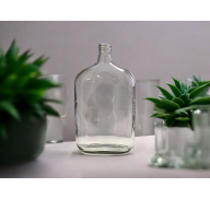 Butelka piersiówka 1,0l 1000ml płaska