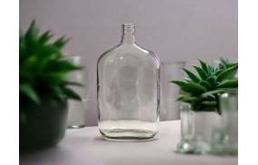 Butelka piersiówka 1,0l 1000ml płaska