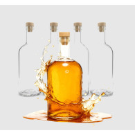 Butelka szklana Tadek 1,0l 1000ml - 8szt *2941