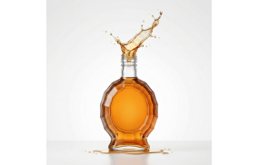 Butelka szklana Medalion 0,25l 250ml - 1szt. *2903