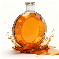 Butelka szklana Medalion 0,5l 500ml - 1szt. *2910