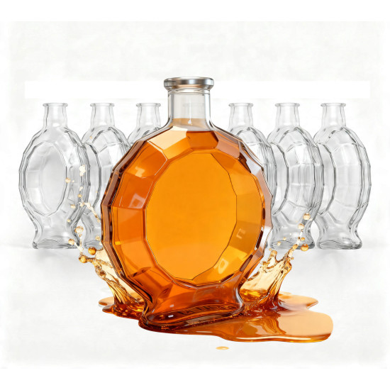 Butelka szklana Medalion 0,5l 500ml - 5szt. *2910 Butelka szklana Medalion 0,5l 500ml - 5szt. *2910