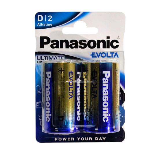 Bateria alkaliczne Panasonic LR20/D2 1,5V Bateria alkaliczne Panasonic LR20/D2 1,5V