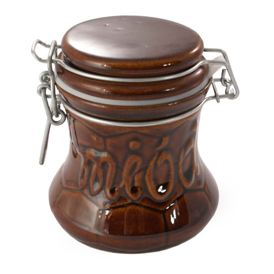 Pojemnik ceramiczny hermetyczny 0,3l do miodu 