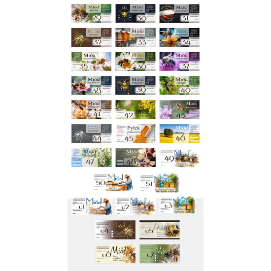 Słoik 0,9L 900ml - paleta 1056 szt. +wieczka +etykiety pszczelarskie Słoik 0,9L 900ml - paleta 1056 szt. +wieczka +etykiety pszczelarskie