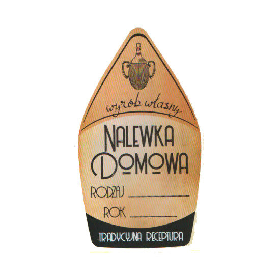 Etykiety  samoprzylepne "Nalewka" Mix 3 wzory - 10szt