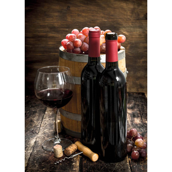 Butelka na wino Oliwka 0,75L - 8 szt.