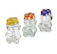 Słoik słoiczek miś 150ml + wieczko 3kolory
