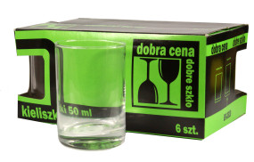 Kieliszki do wódki 50ml