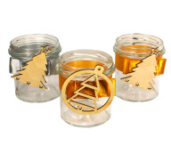 Świateczny Świecznik - Słoik - Nowoczesny Desing!