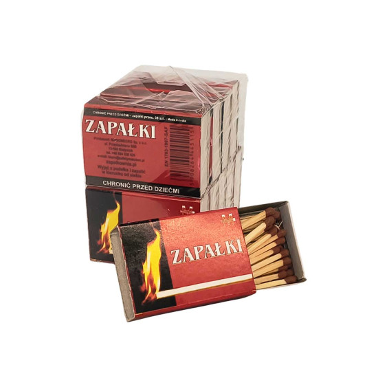 Zapałki klasyczne 3800szt. *5122 Zapałki klasyczne 3800szt. *5122