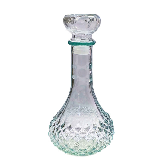 Karafka szklana dekoracyjna 0,5L 500ml *9174 Karafka szklana dekoracyjna 0,5L 500ml *9174