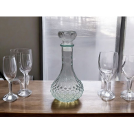 Karafka szklana dekoracyjna 0,5L 500ml *9174