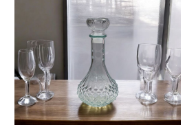 Karafka szklana dekoracyjna 0,5L 500ml *9174