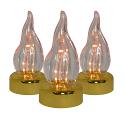 Wkład elektroniczny LED Płomień SMD złoty *6743 Wkład elektroniczny LED Płomień SMD złoty *6743