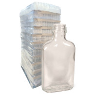 Butelka 0,1L Płaska Piersiówka - paleta 5040 szt.