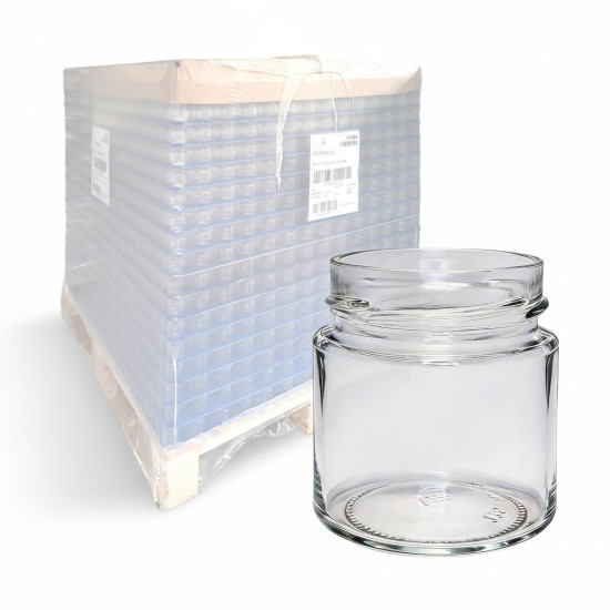 Słoik 0,225L 225ml - paleta luz 5632 szt.