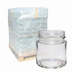 Słoik 0,225L 225ml - półpaleta 1360szt. Słoik 0,225L 225ml - półpaleta 1360szt.