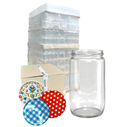 Słoik 0,72L 720ml  Franko - paleta 1344 szt. + wieczka litografia