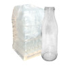 Butelka 0,75L 750ml mleko / sok - półpaleta 420 szt.