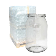 Słoik 0,9 900ml Slim - półpaleta 432 szt.