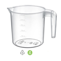 Dzbanek owalny kubek z miarką 1,5l *7772 Dzbanek owalny kubek z miarką 1,5l *7772
