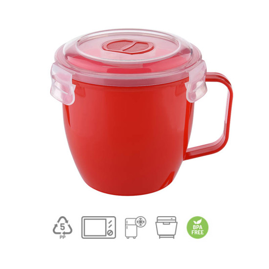 Kubek do mikrofali na zupę kawę 0,62 L *4909 Kubek do mikrofali na zupę kawę 0,62 L *4909