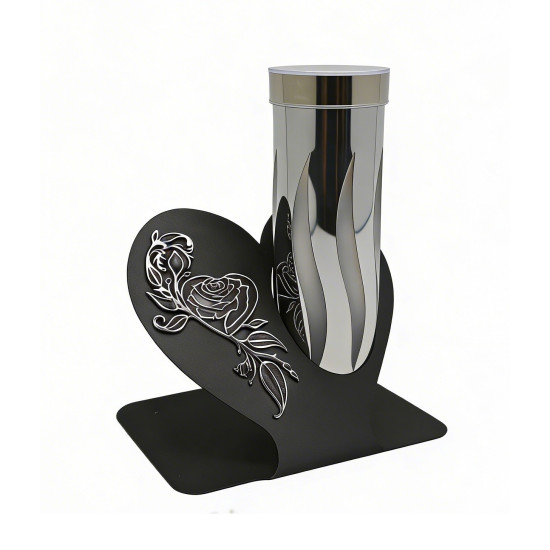 Znicz solarny Serce *0404